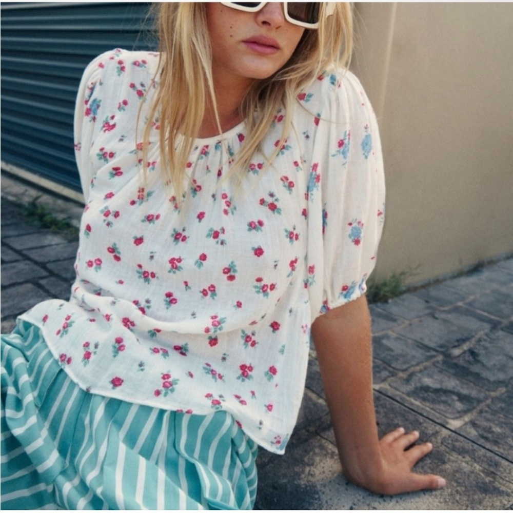 Free People • Chloe Printed Top